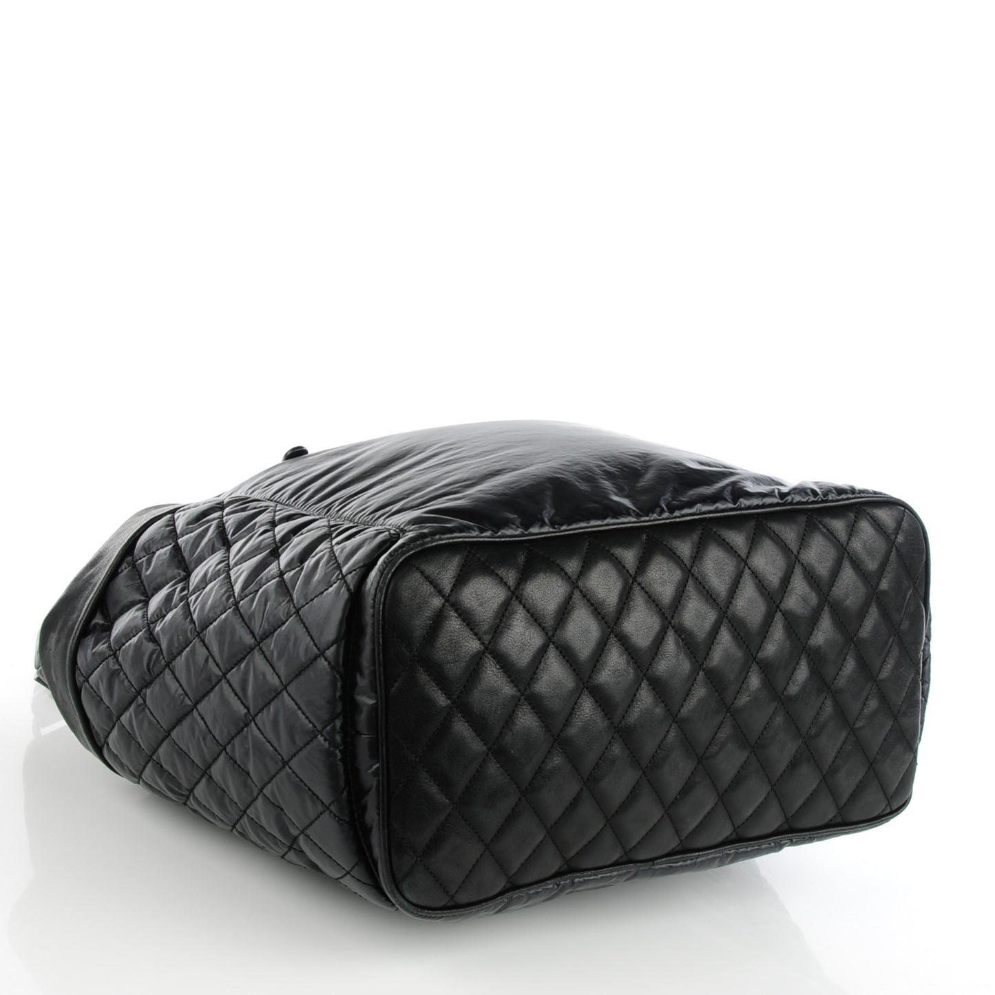 Nylon Blare Biker Tote Black