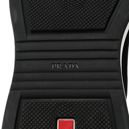 Prada Mesh Neoprene Womens America's Cup 45mm Sneakers 38 Black White 9 of 12