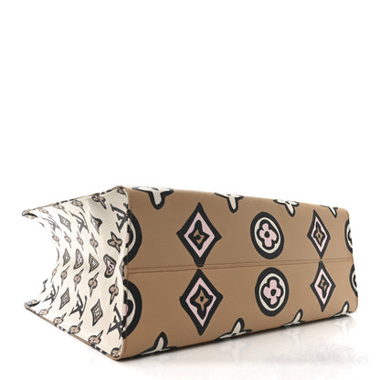 Louis Vuitton Monogram Giant Wild At Heart Onthego GM Arizona 4 of 9