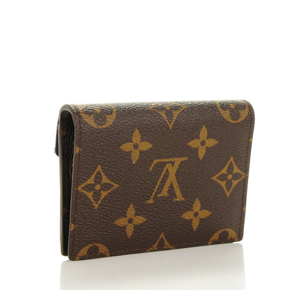 Louis Vuitton Monogram Compact Marie Wallet Blue 3 of 7