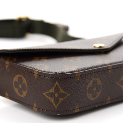 Louis Vuitton Monogram Felicie Strap & Go Kaki 7 of 9