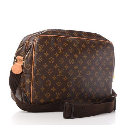 Louis Vuitton Monogram Reporter GM 3 of 9
