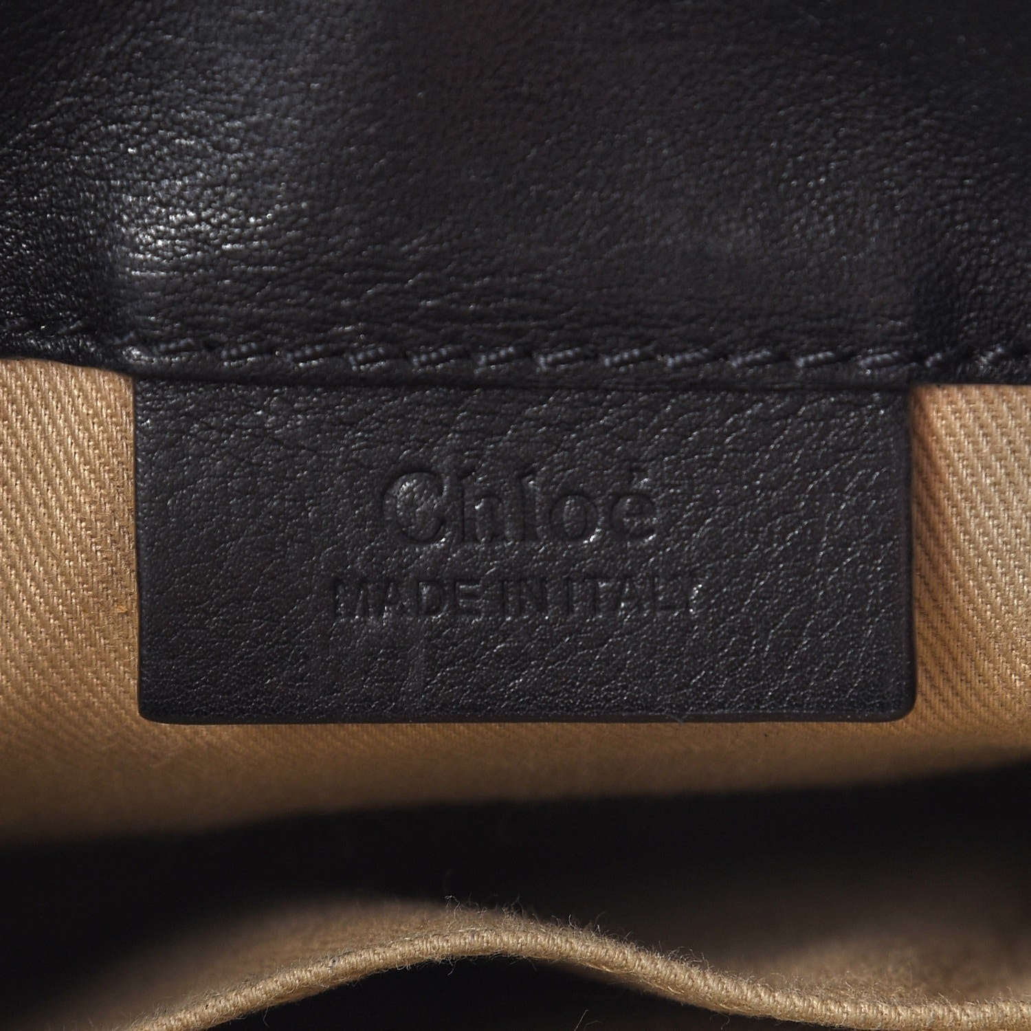 Chloe Suede Calfskin Mini Faye Backpack Black 7 of 11