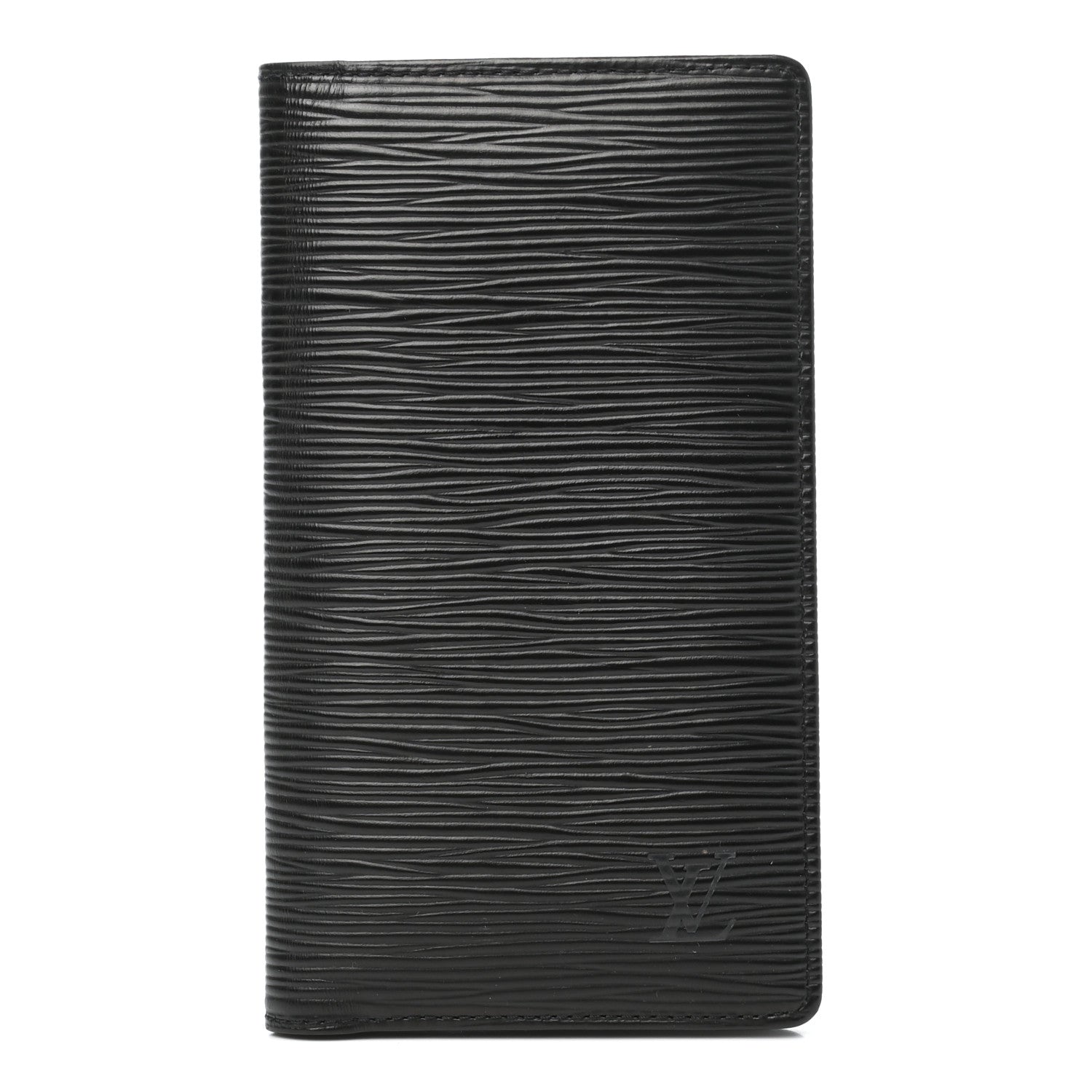 Louis Vuitton Epi Checkbook Organizer Wallet Black 1 of 7