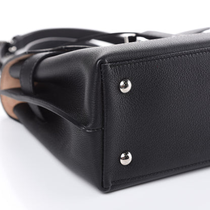 Louis Vuitton Calfskin Lockme Ever BB Black 7 of 9