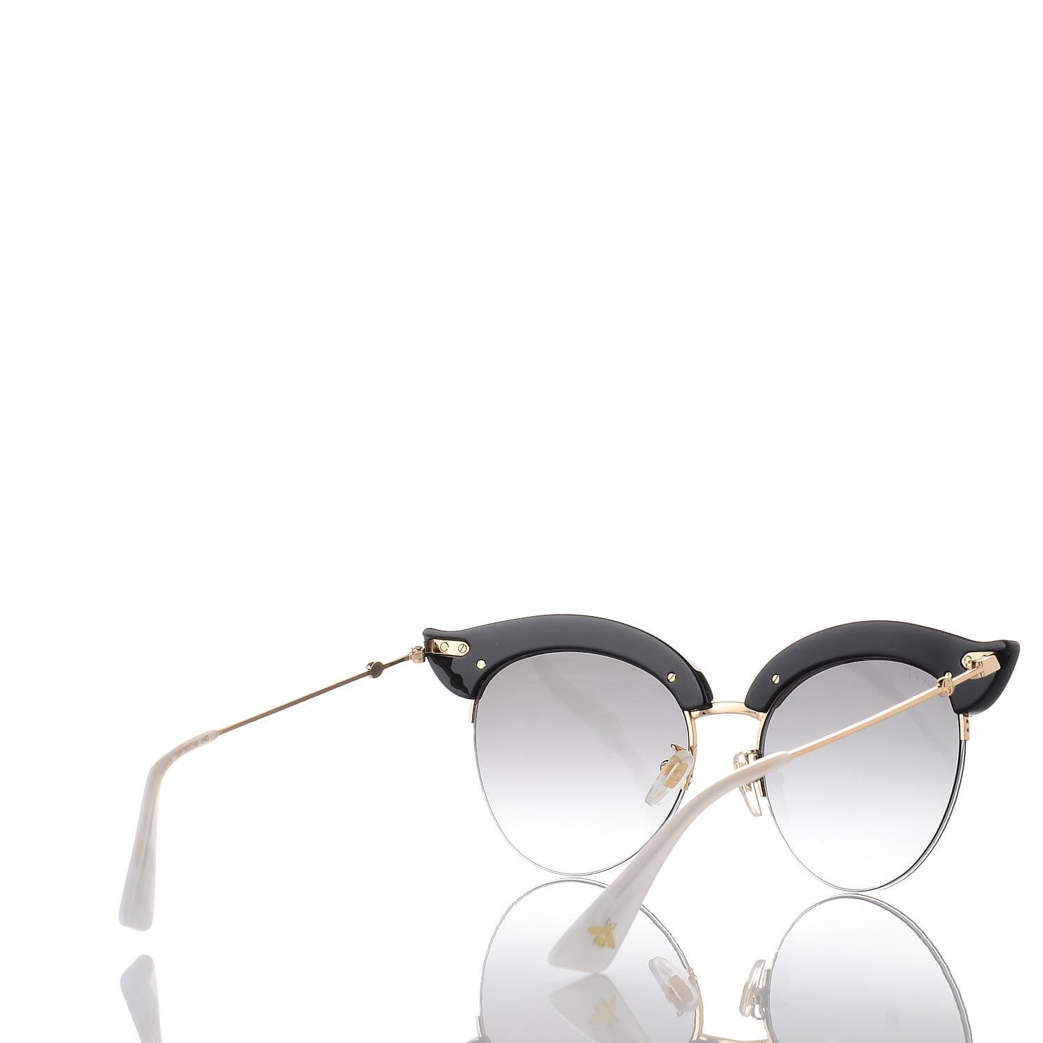 Gucci Pearl Cat Eye Sunglasses GG0212S Black 4 of 7
