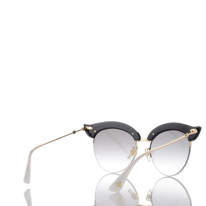 Gucci Pearl Cat Eye Sunglasses GG0212S Black 4 of 7