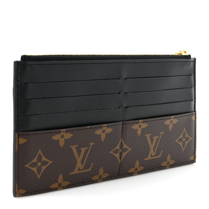 Louis Vuitton Monogram Slim Purse Black 3 of 8