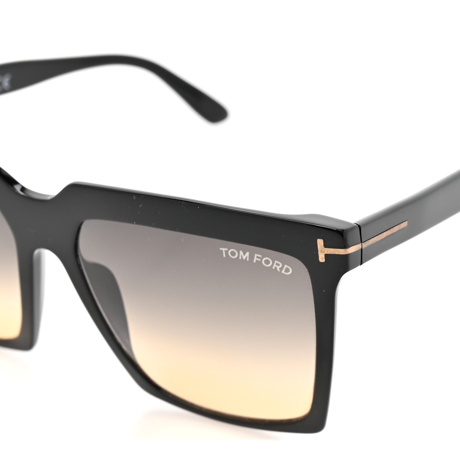 Tom Ford Acetate Sabrina Square Sunglasses TF764 Black 13 of 14