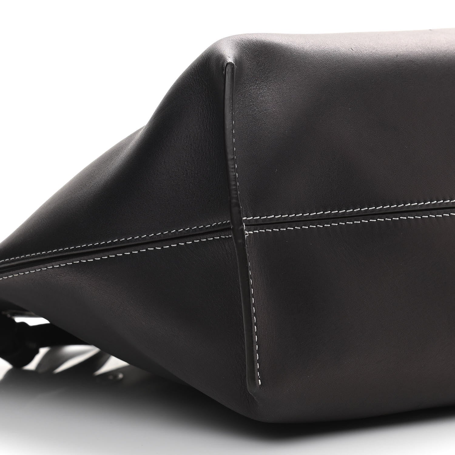 Celine Natural Calfskin Studded Medium Sailor Bag Navy Blue 9 of 10