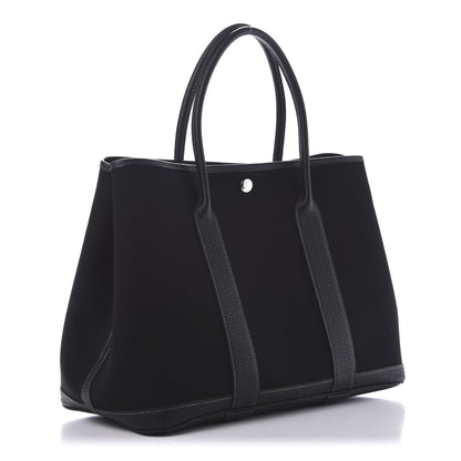 Hermes Toile Negonda Garden Party Tote 36 MM Black 3 of 11