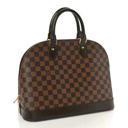 Louis Vuitton Damier Ebene Alma MM 3 of 8