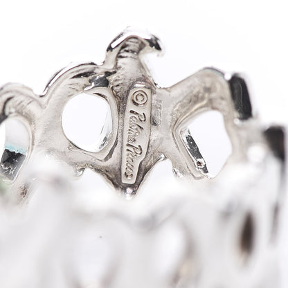 Tiffany Sterling Silver Paloma Picasso Love Kisses Ring 50 5.5 4 of 6