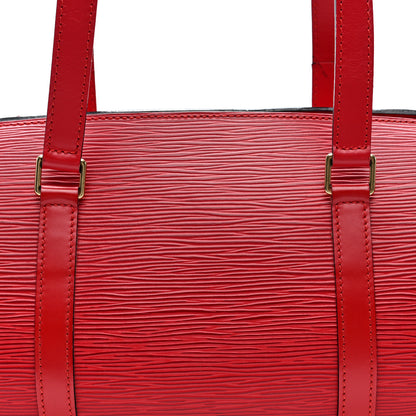 Louis Vuitton Epi Soufflot Castillan Red 6 of 8