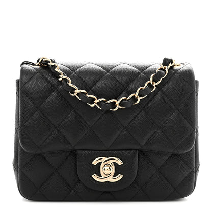 Chanel Caviar Quilted Mini Square Flap Black 1 of 10