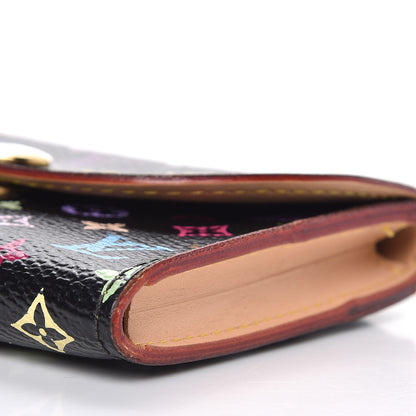 Louis Vuitton Monogram Multicolor Business Card Holder Black 8 of 9