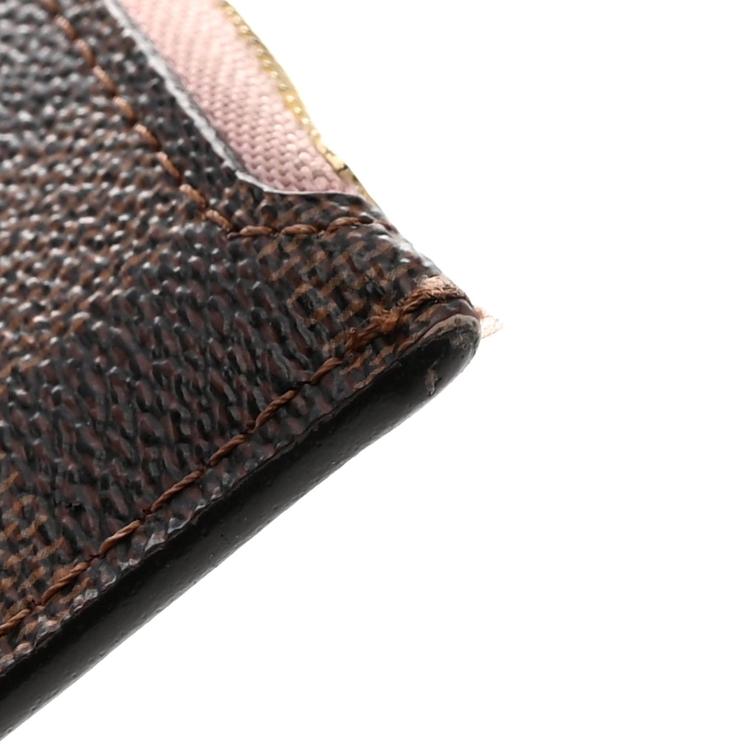 Damier Ebene Neverfull MM GM Pochette Rose Ballerine