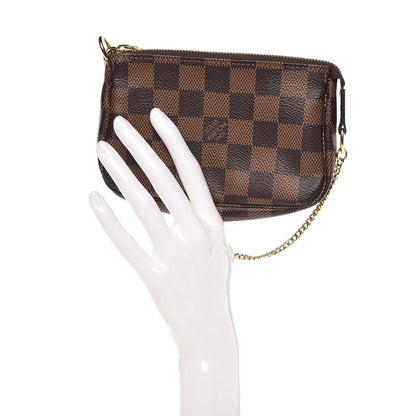 Louis Vuitton Damier Ebene Mini Pochette Accessories 2 of 8