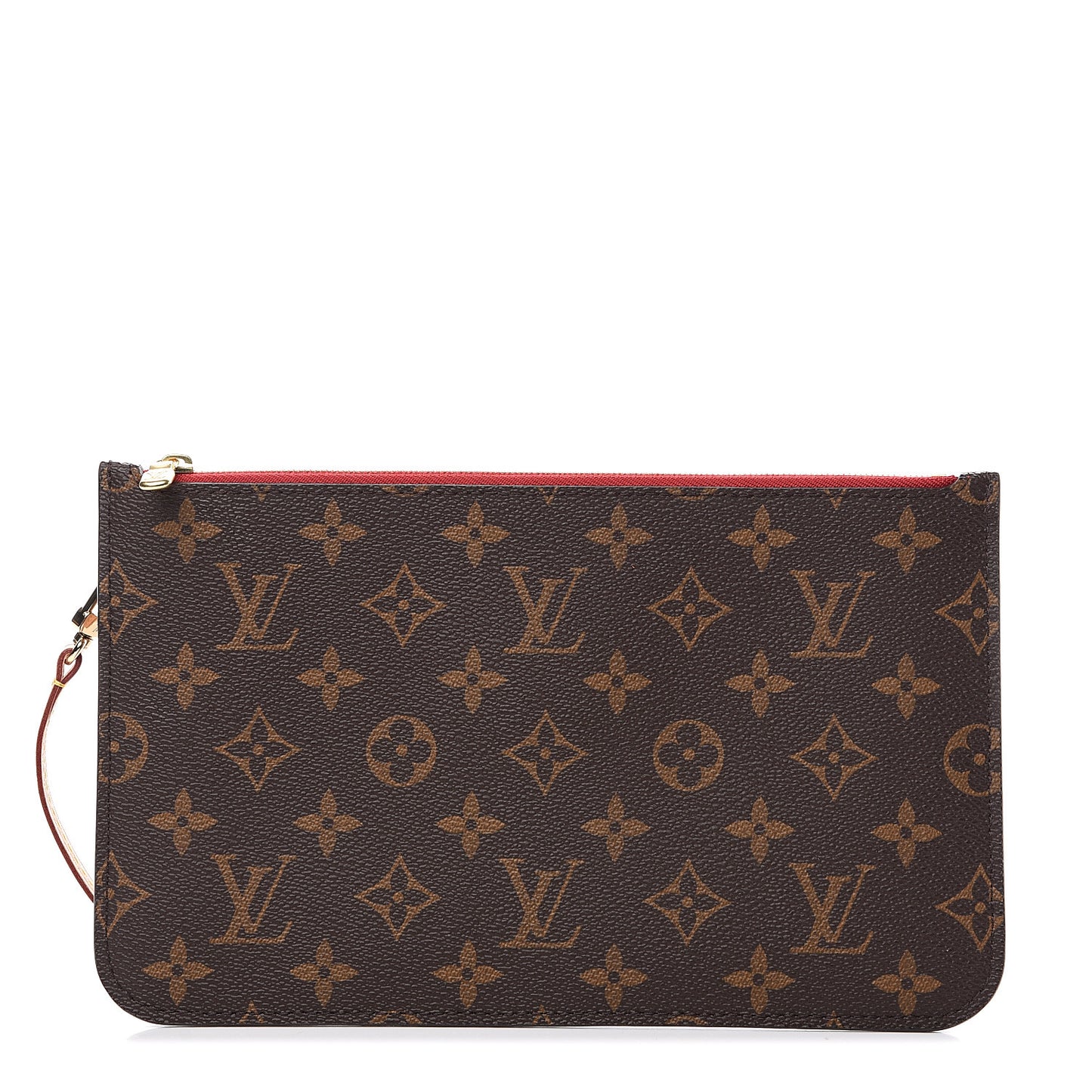 Monogram Neverfull MM GM Pochette Cherry