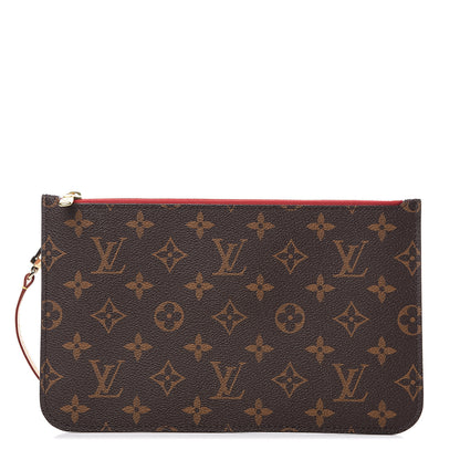 Louis Vuitton Monogram Neverfull MM GM Pochette Cherry 1 of 6