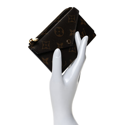 Louis Vuitton Monogram Recto Verso Card Holder Black 2 of 7