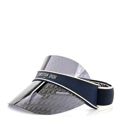 Christian Dior Oblique DiorClub V1U Sun Visor Blue 1 of 8