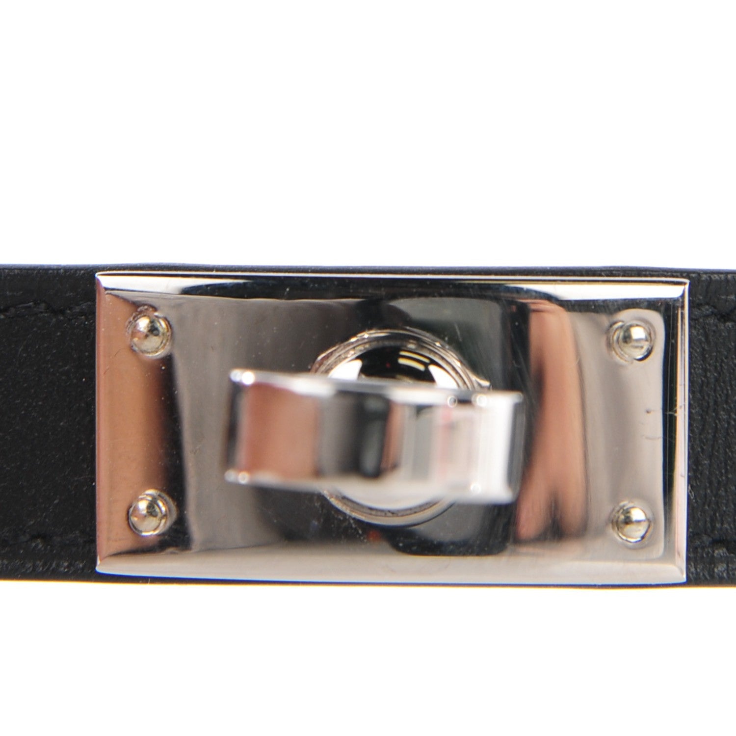 Hermes Box Kelly Double Tour Bracelet XS Black 12 of 12