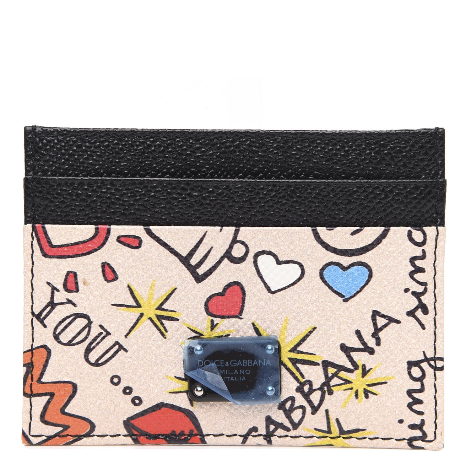 Dolce & Gabbana Dauphine Graffiti Card Holder Multicolor 1 of 7