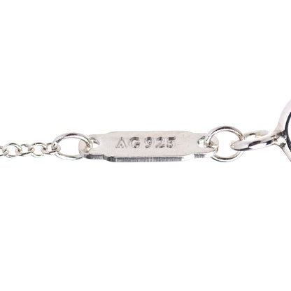 Tiffany Sterling Silver Atlas Cube Pendant Necklace 3 of 4