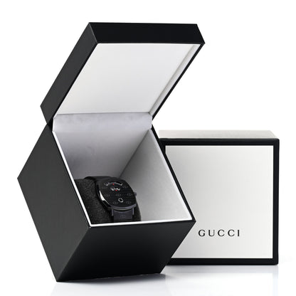 Gucci PVD Stainless Steel 38mm Grip Quartz Watch Black 5 of 5