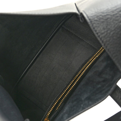 Saint Laurent Grained Calfskin Small Le 5 A 7 Soft Hobo Black 4 of 7