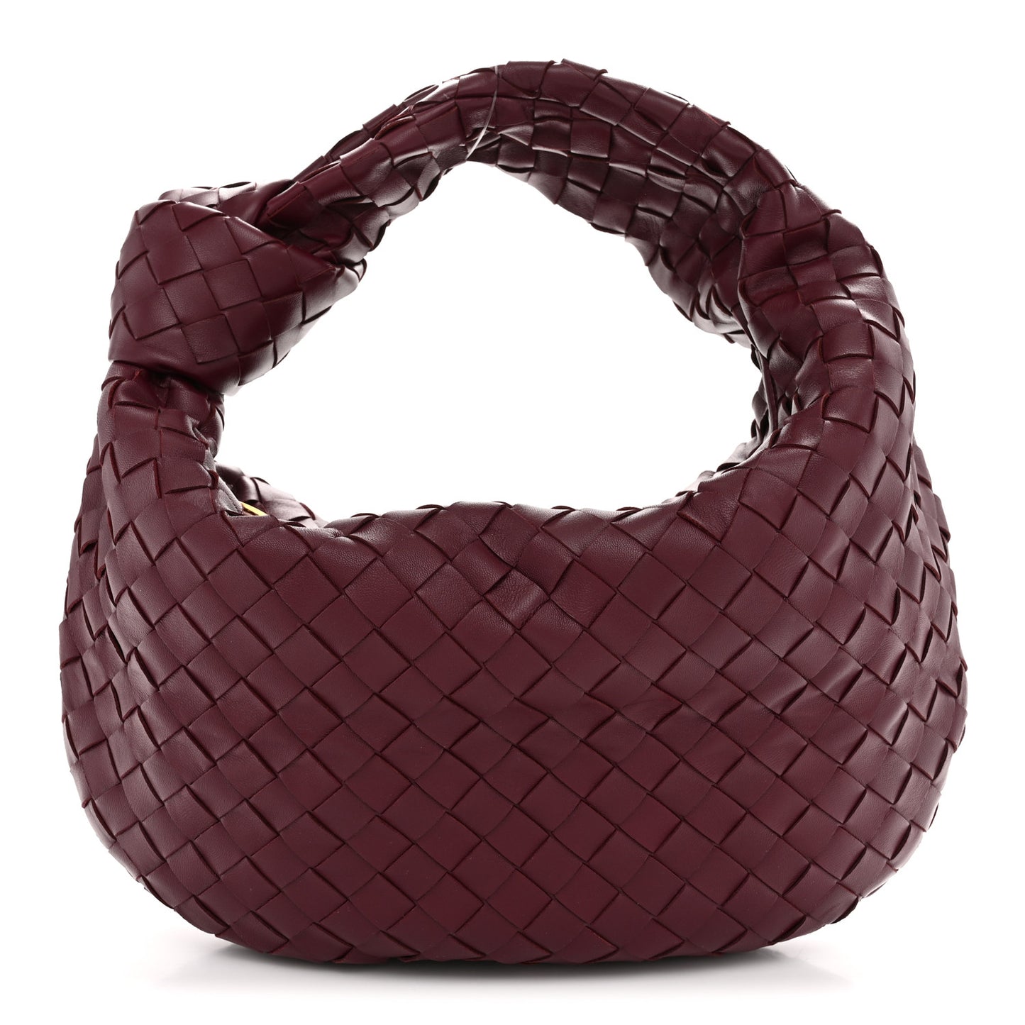 Nappa Intrecciato Teen Jodie Hobo Barolo