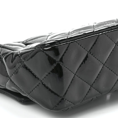 Chanel Patent Calfskin Quilted Mini Rectangular Flap Black 11 of 12
