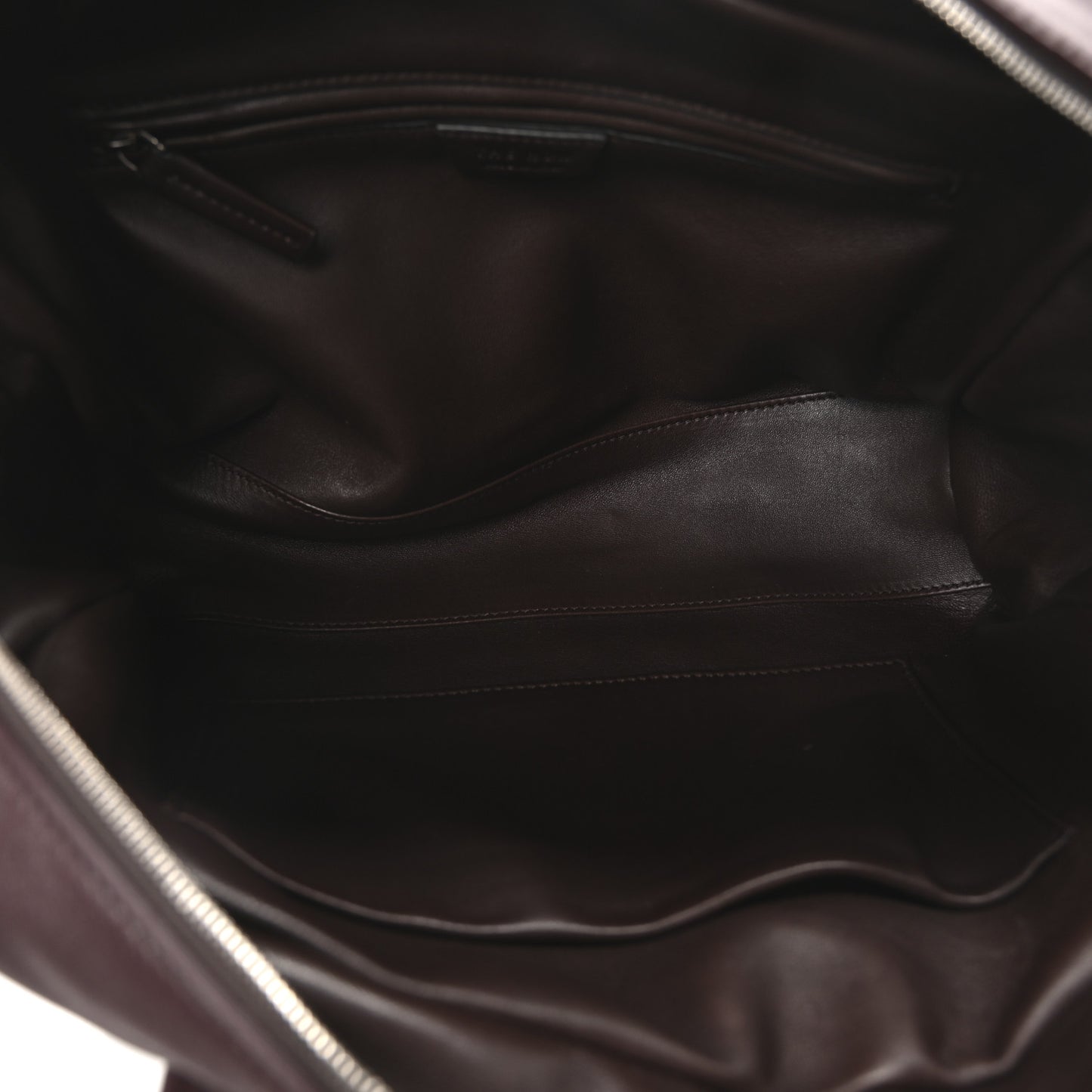 Nappa Astra Bowling Bag Burgundy Ans