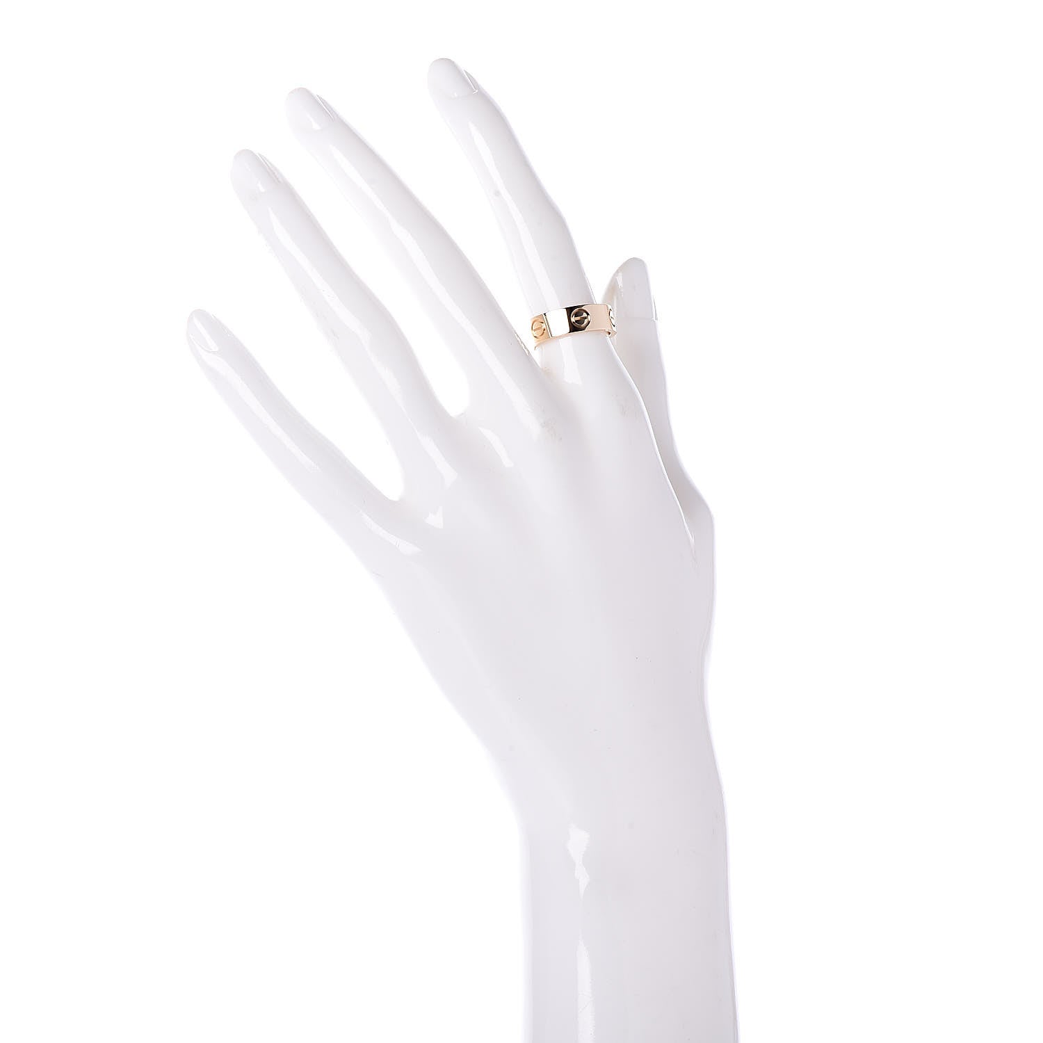 Cartier 18K Yellow Gold 5.5mm LOVE Ring 50 5.25 2 of 5