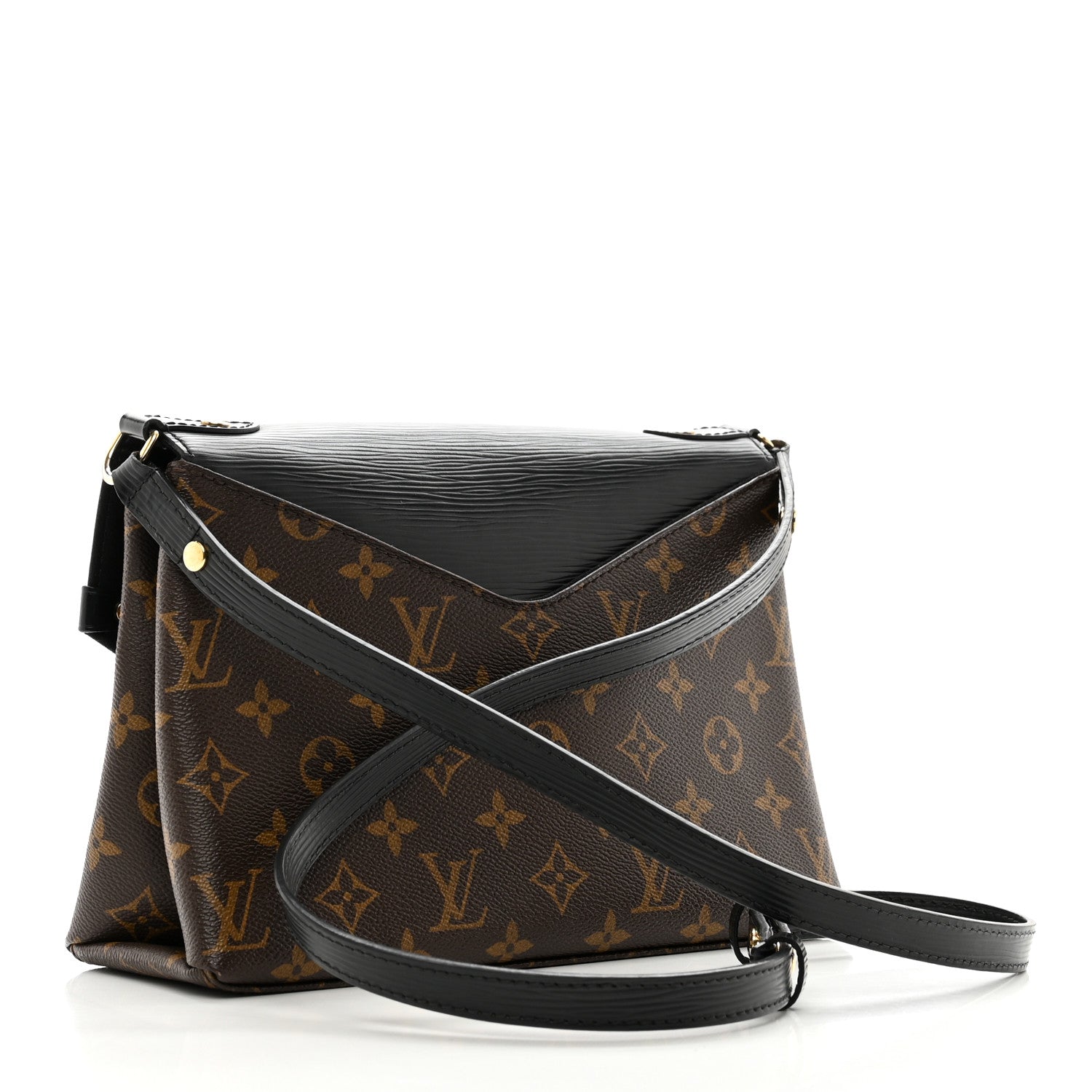 Louis Vuitton Epi Monogram Saint Michel Black 3 of 13