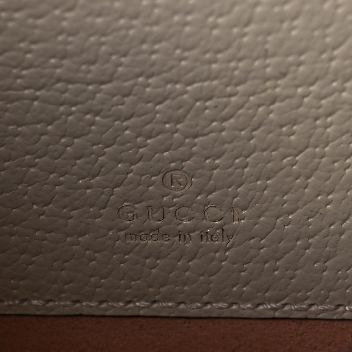 GG Supreme Monogram Berry Textured Dollar Calfskin Mini Padlock Top Handle Shoulder Bag Beige Ebony Light Copper Mystic White