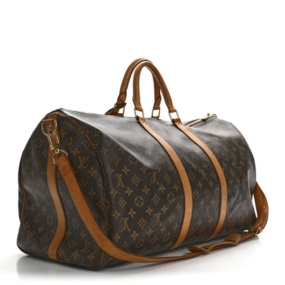 Louis Vuitton Monogram Keepall Bandouliere 55 2 of 16