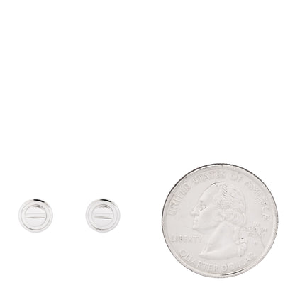 Cartier 18K White Gold LOVE Earrings 2 of 5