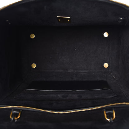 Celine Calfskin Crocodile Embossed Small Belt Bag Black 5 of 18