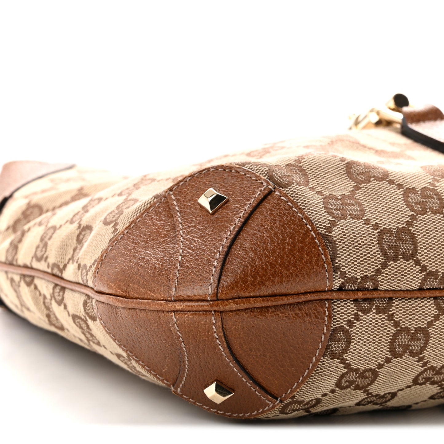 Monogram Piston Lock Jackie O Hobo Tan