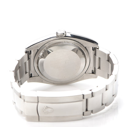 Rolex Stainless Steel 36mm Oyster Perpetual Datejust Watch White Roman 116200 4 of 7