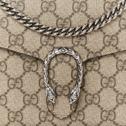 Gucci GG Supreme Monogram Mini Dionysus Chain Wallet Beige Taupe 8 of 11