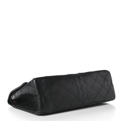 Chanel Aged Calfskin Quilted 2.55 Reissue 226 Flap Navy Blue 4 of 11
