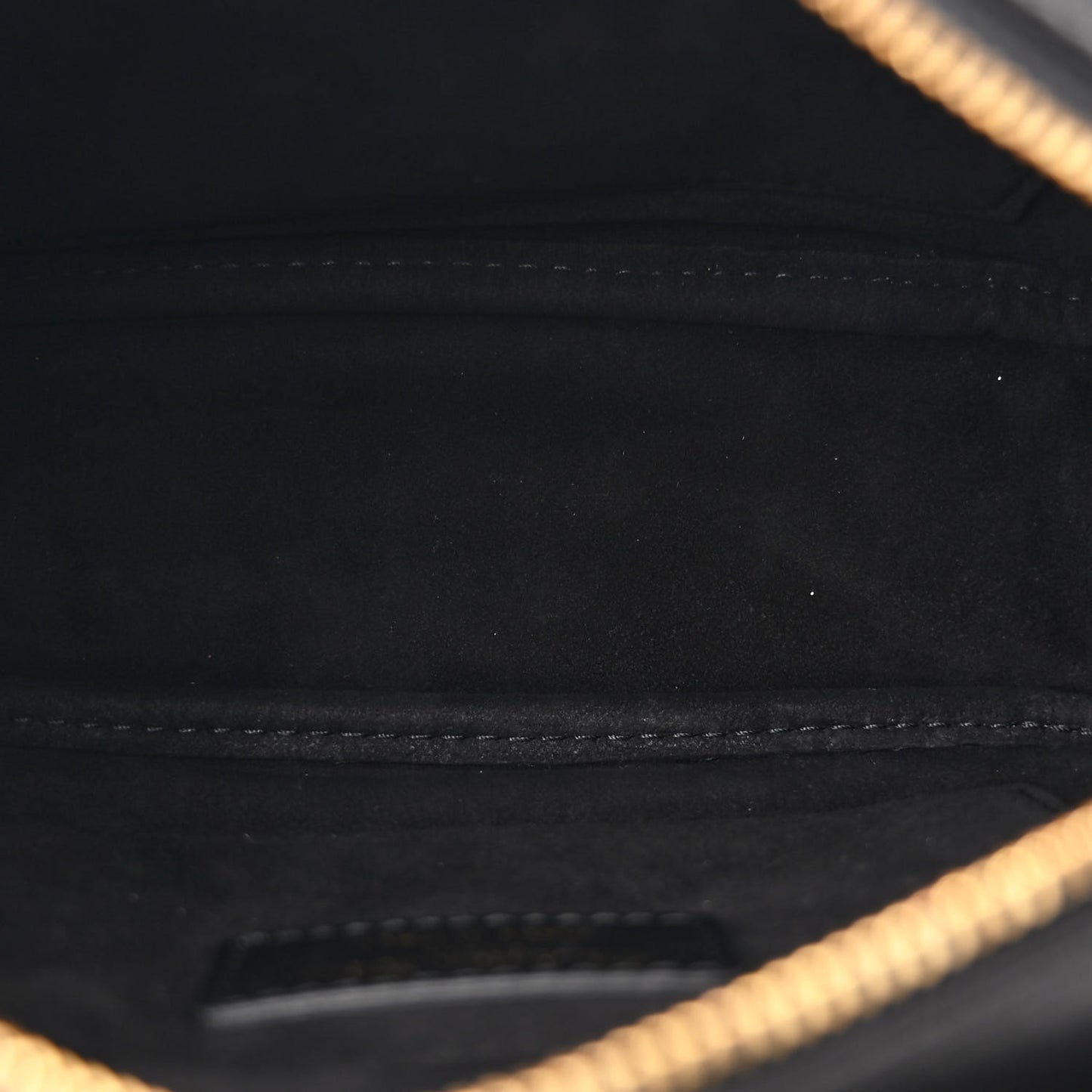 Calfskin Macrocannage Caro Camera Bag Black