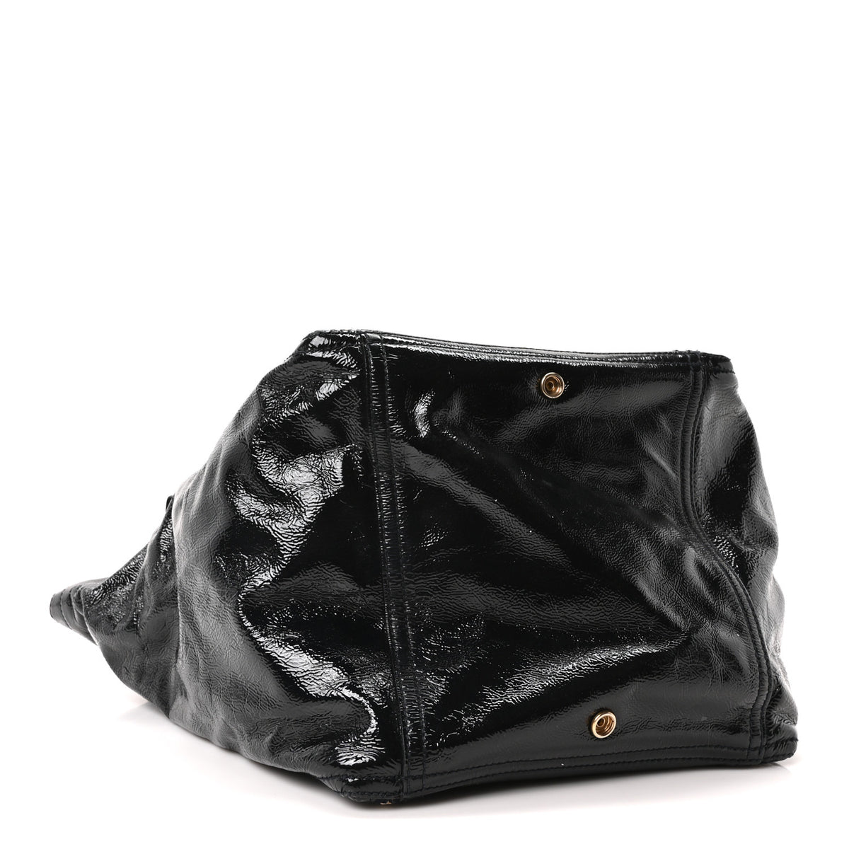 Patent Large Downtown Tote Black