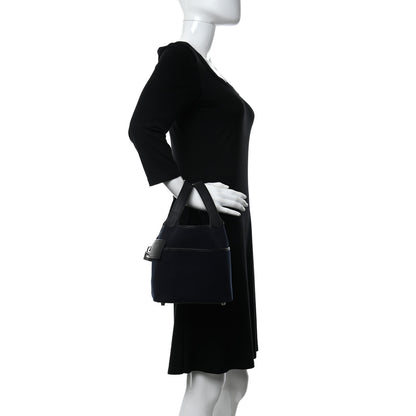 Hermes Toile Goeland Swift Cargo Picotin Lock 18 Bleu Marine 2 of 11