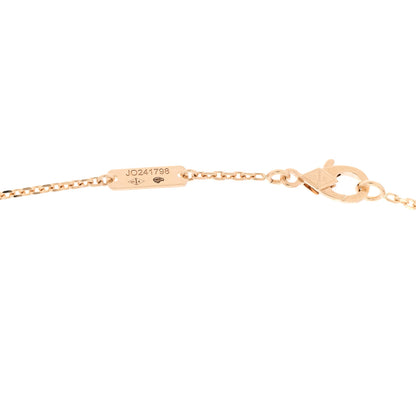 Van Cleef & Arpels 18K Yellow Gold Black Onyx Vintage Alhambra Pendant Necklace 5 of 6