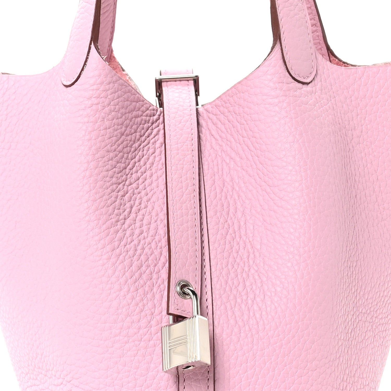 Hermes Taurillon Clemence Picotin Lock 18 PM Mauve Sylvestre 8 of 11