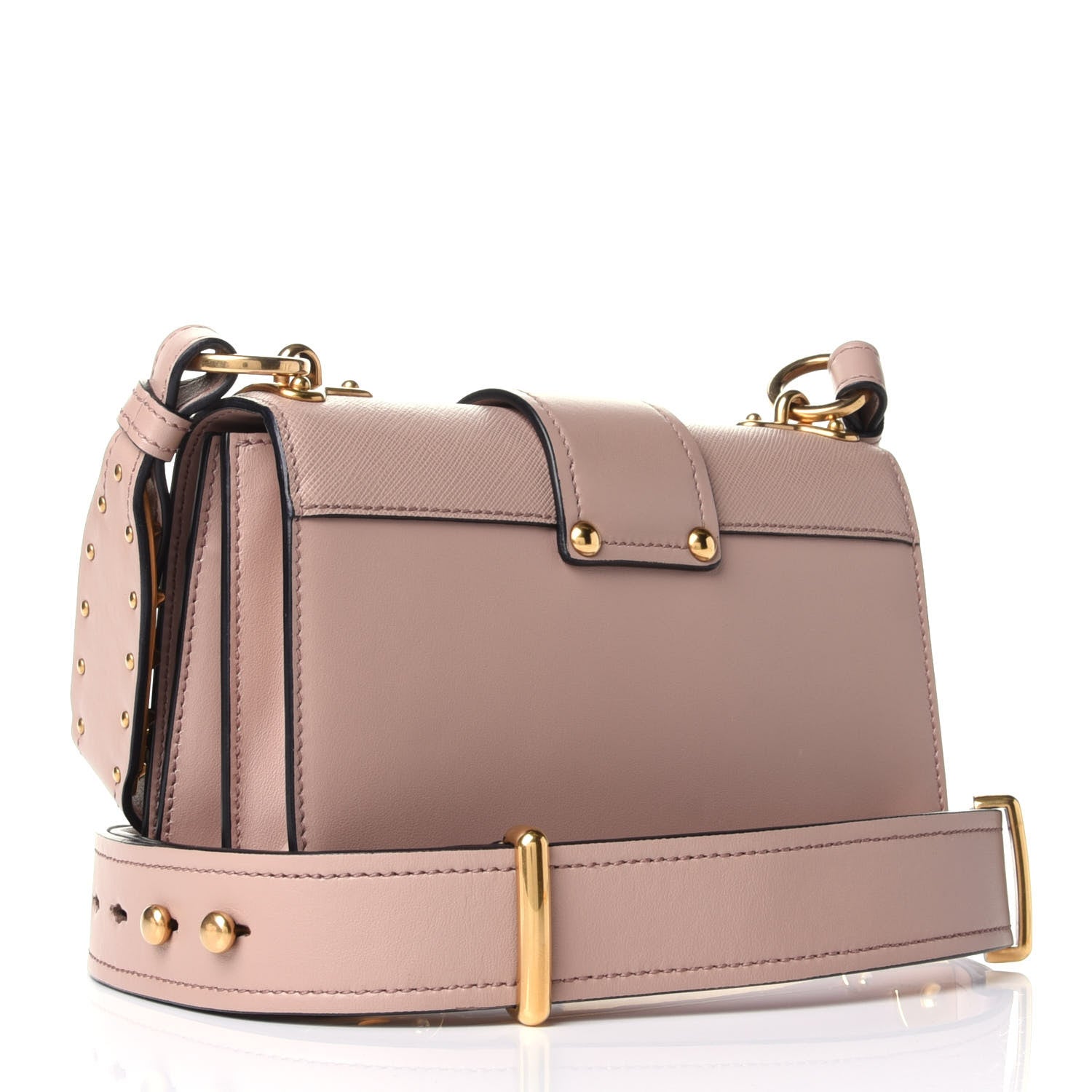 Prada City Calf Saffiano Cahier Bag Cipria 2 of 4